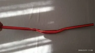 Manillar Bicicleta Rojo