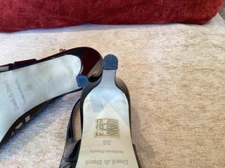 Zapatos tacón Durá& Durá negros talla 38