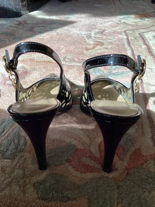 Zapatos tacón Durá& Durá negros talla 38