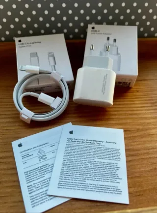 Caricatore Apple 20W + Cavo USB-C 1M