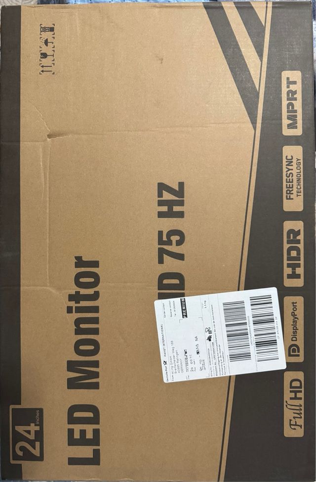 Monitor LED 24 Full HD 75Hz HDR