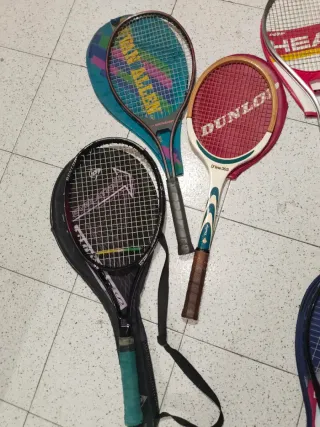 Lote 7 Raquetas Head y Dunlop