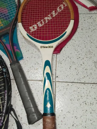 Lote 7 Raquetas Head y Dunlop