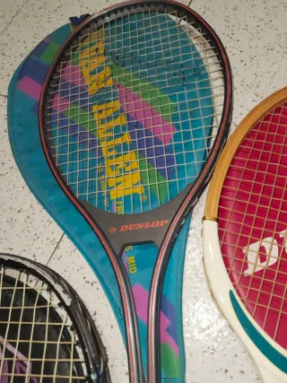 Lote 7 Raquetas Head y Dunlop
