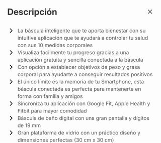 Báscula Rowenta Goodvibe life +