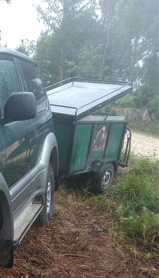 Remolque para perros