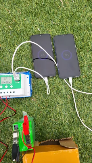 Kit solar con batería de litio nuevo