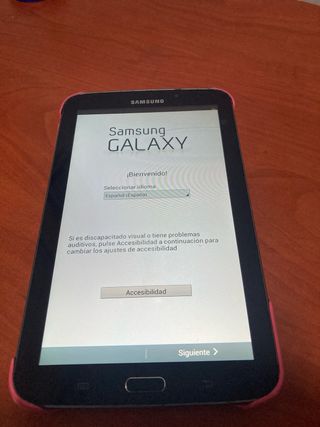 Samsung Galaxy Tab 3 - Rosa y Negra