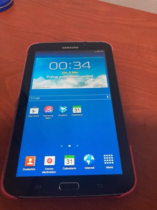 Samsung Galaxy Tab 3 - Rosa y Negra