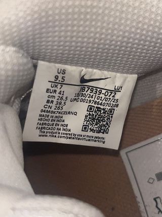 Nike Court Vision Low Blancas Goma