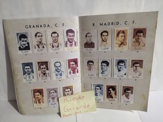 ALBUM FACSIMIL AZAFRAN CARMENCITA 1943 1944 LIGA