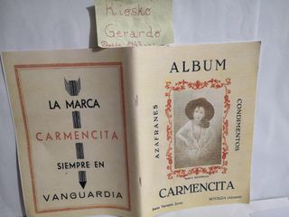 ALBUM FACSIMIL AZAFRAN CARMENCITA 1943 1944 LIGA