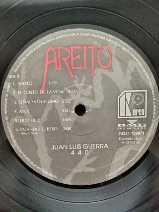 Vinilo LP Juan Luis Guerra - Areito