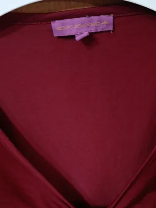 Blusa Adolfo Domínguez Lazos Talla XXL