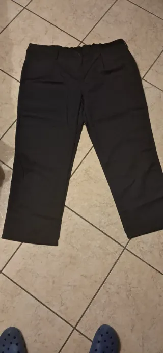 Pantalone calibrato nero taglia 5XL