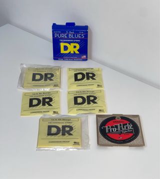 Cuerdas Guitarra DR Pure Blues y D'Addario