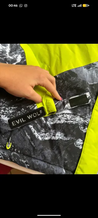 Chaqueta de esquí Free Fearless