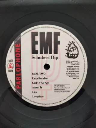 Vinilo LP EMF - Schubert Dip