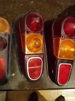 Tulipas Traseras Renault 4 (Juego)