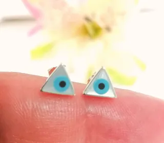 Pendientes Ojo Turco Plata 925