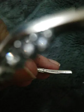 Pulsera Pandora Voto Plata