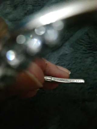 Pulsera Pandora Voto Plata