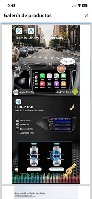 Pantalla 9” Kia CEE'd CEED (2012-2018) 4+64GB