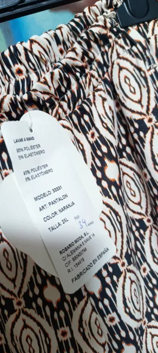 Conjunto blusa y pantalón Dine & Dess XXL