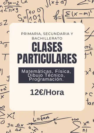 Clases particulares de ciencias en Málaga