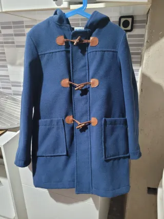 Gabardina niño azul