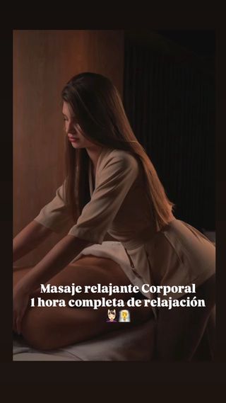 Masaje relajante masajeadora masajista