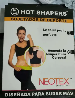 Hot Shapers Top Sport Riscaldante Nero taglia xl