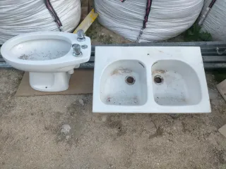 Conjunto de baño y pila