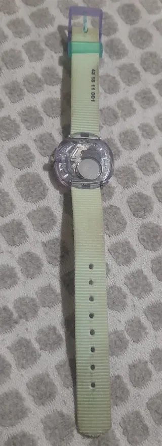 Reloj Flik Flak Morado y Verde