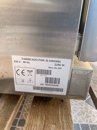 Horno Industrial FM RX 203