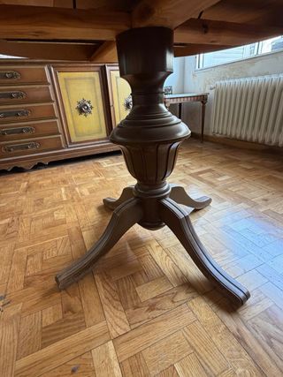 Mesa extensible madera maciza alta calidad