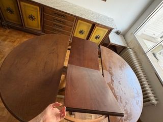 Mesa extensible madera maciza alta calidad