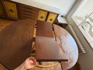 Mesa extensible madera maciza alta calidad