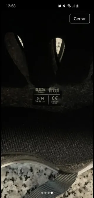 Casco Patinete/Bici Negro