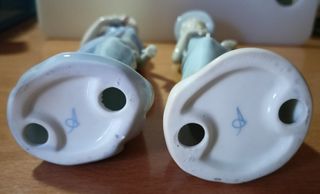 Figuras porcelana mujeres.