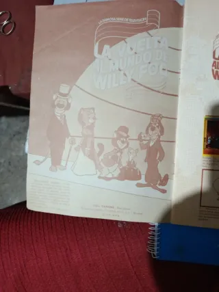 Álbum Cromos Danone La Vuelta al Mundo Willy Fog