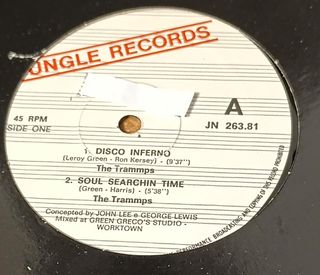 The Trammps - Untitled - JN 263 81 - VG+ Titles In