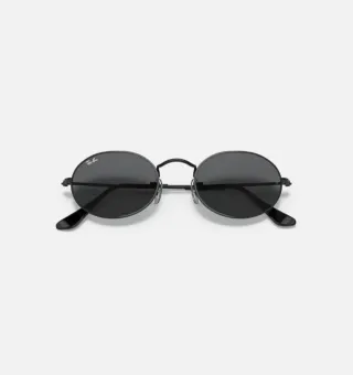 Gafas Ray-Ban Oval Metal Negras