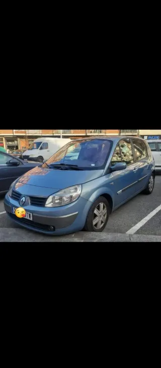 Renault Scenic 2006. Pegatina medio ambiental C.