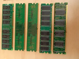 Lote de 10 Memorias RAM (Leer descripción)