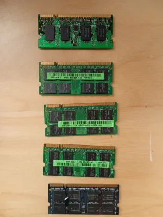 Lote de 10 Memorias RAM (Leer descripción)