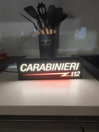Luce Carabinieri USB
