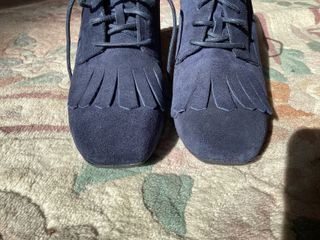 Zapatos vintage Paco Herrero, Talla 38, de ante