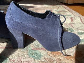 Zapatos vintage Paco Herrero, Talla 38, de ante