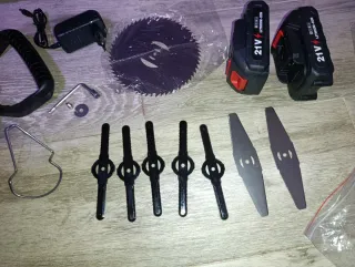 Tosasiepi portatile con 2 batterie